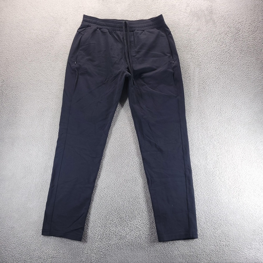 Public Rec Pants Mens 34x32 Black Gamechanger Joggers Elastic Waist Zip Pockets